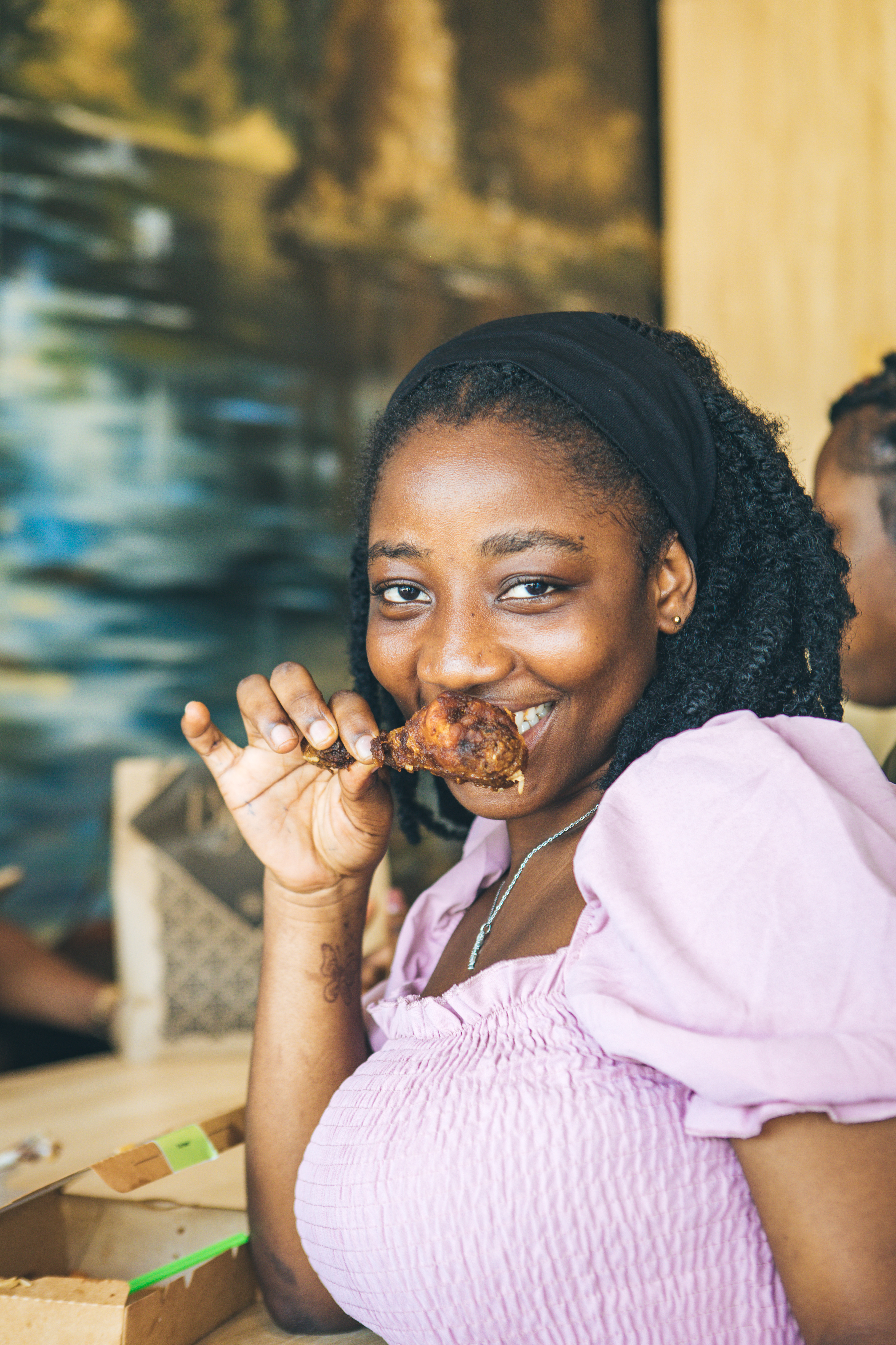 Fresh local ingredients for authentic taste